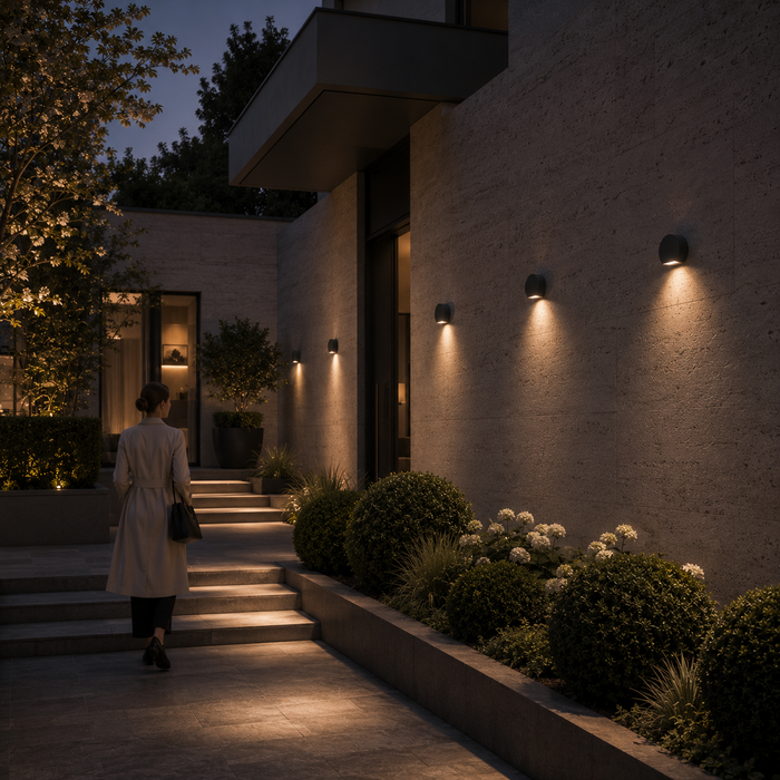 PILL LED — Outdoor Wall Lamp (Faro Barcelona)