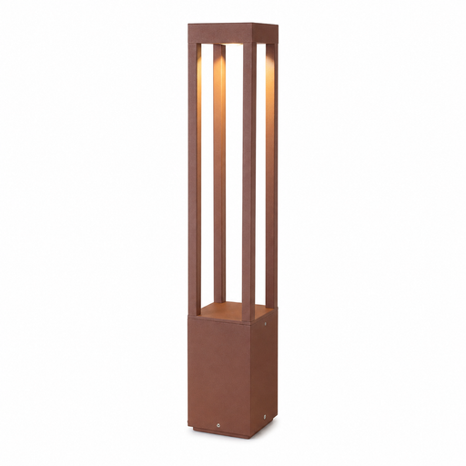 AGRA 650 kültéri jelzőlámpa a Bazzikoshop kínálatában, Faro Barcelona, rozsdabarna kivitelben, 2700K
