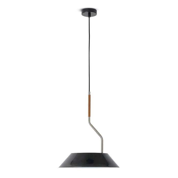 AIDER beltéri függőlámpa a Bazzikoshop kínálatában, Aromas del Campo, fekete búrával nikkel karral