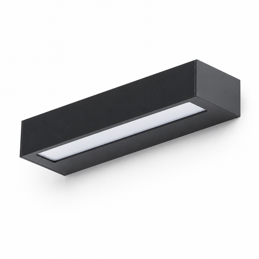 ASTER 25 kültéri LED fali lámpa a Bazzikoshop kínálatában, Rendl Light, fekete kivitelben