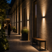 ASTER 25 kültéri LED fali lámpa folyosói enteriőrben a Bazzikoshop kínálatában, Rendl Light