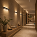ASTER 50 kültéri fel-le LED fali lámpa spa enteriőrben a Bazzikoshop kínálatában, Rendl Light
