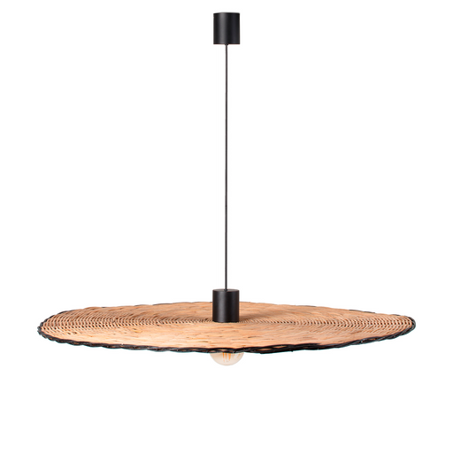 COSTAS 1000 beltéri függőlámpa a Bazzikoshop kínálatában, Faro Barcelona, natúr rattan búrával