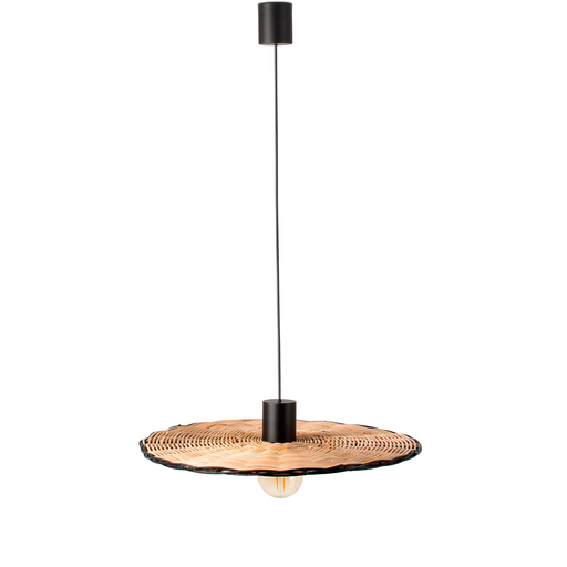 COSTAS 600 beltéri függőlámpa a Bazzikoshop kínálatában, Faro Barcelona, natúr rattan búrával
