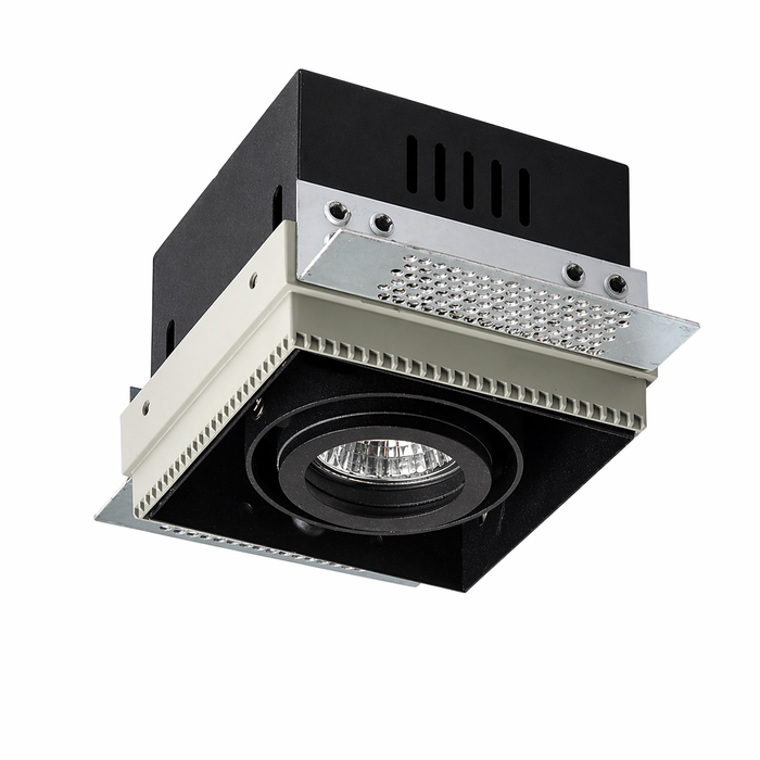 ELECTRA I frameless recessed cardan spotlámpa oldalnézetben a Bazzikoshop kínálatában, Rendl Light