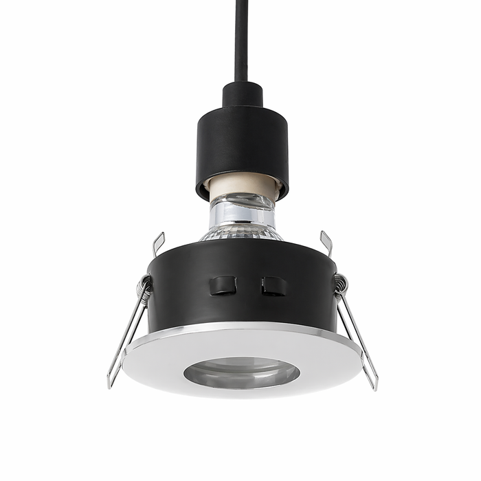 EQUA chrome recessed mennyezeti spotlámpa szerelési részletekkel a Bazzikoshop kínálatában, Rendl Light