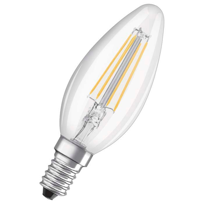 PARATHOM RETRO LED E14 gyertya alakú átlátszó LED izzó, Rendl Light