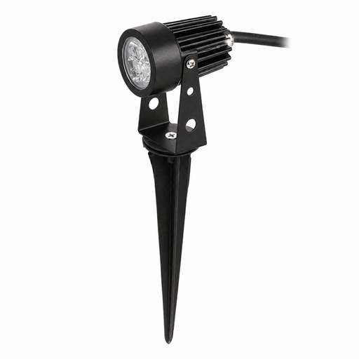 GUN kültéri tüskés spotlámpa a Bazzikoshop kínálatában, Rendl Light, fekete kivitelben