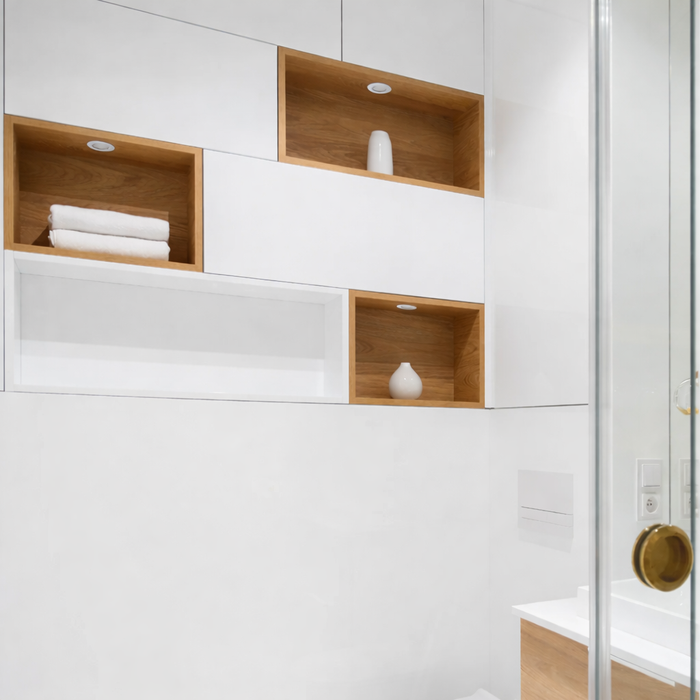 INEZ R recessed mini mennyezeti lámpa fürdőszobai polcoknál a Bazzikoshop kínálatában, Rendl Light