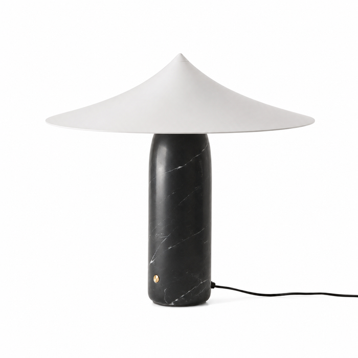 KINE design asztali lámpa a Bazzikoshop kínálatában, Aromas del Campo, fekete márvány és fehér kivitelben