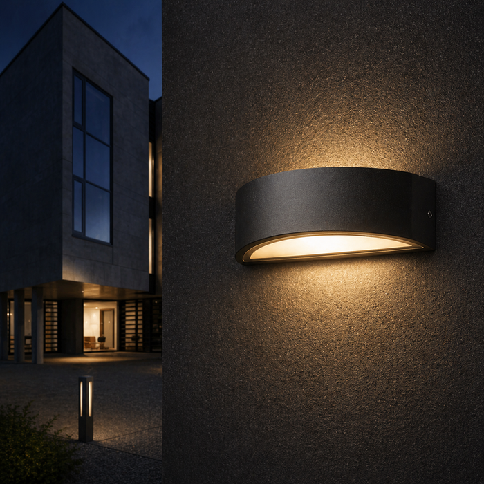LESA kültéri fali lámpa homlokzaton a Bazzikoshop kínálatában, Rendl Light