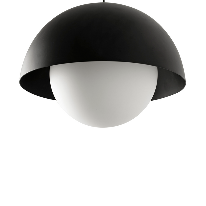 MARISOL modern függőlámpa a Bazzikoshop kínálatában, Faro Barcelona, fekete kivitelben oldalnézetből