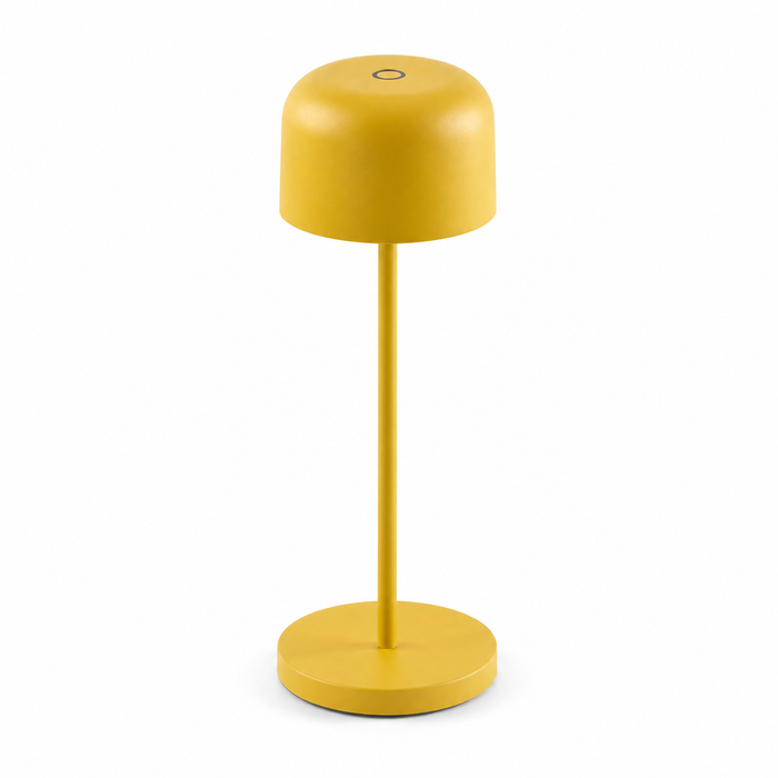 MAVIS 200 kültéri portable asztali lámpa a Bazzikoshop kínálatában, Faro Barcelona, sárga kivitelben