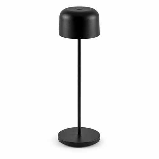 MAVIS 360 kültéri portable asztali lámpa a Bazzikoshop kínálatában, Faro Barcelona, fekete kivitelben