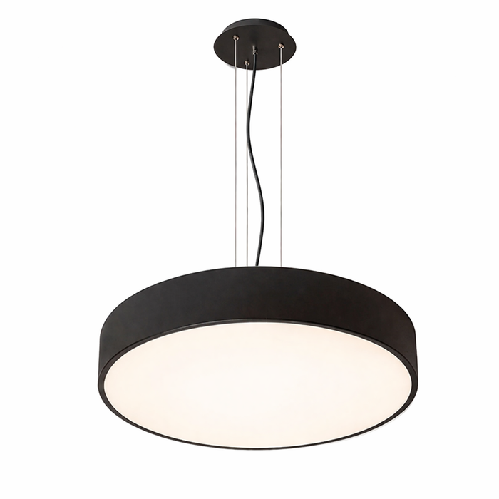 MEZZO 60 mennyezeti lámpa a Bazzikoshop kínálatában, Rendl Light, fekete kivitelben függesztett változatban