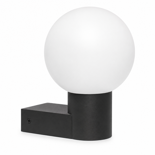 MOON kültéri fali lámpa a Bazzikoshop kínálatában, Faro Barcelona, fekete kivitelben