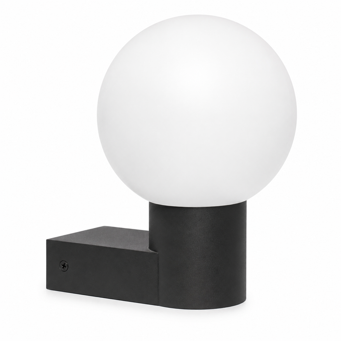 MOON kültéri fali lámpa a Bazzikoshop kínálatában, Faro Barcelona, fekete kivitelben