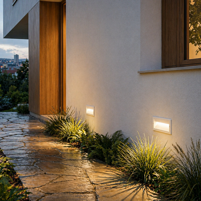 RAGG recessed fali lámpa kerti sétányon a Bazzikoshop kínálatában, Rendl Light