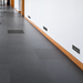 RASQ recessed fali lámpa közeli felvételen a Bazzikoshop kínálatában, Rendl Light