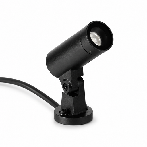 SAU XS 85 kültéri LED spotlámpa a Bazzikoshop kínálatában, Faro Barcelona, fekete kivitelben