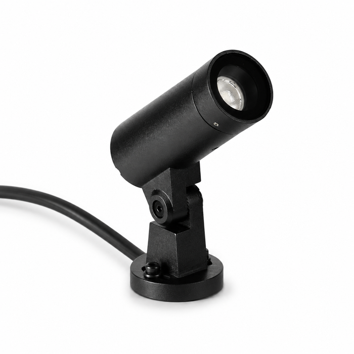 SAU XS 85 kültéri LED spotlámpa a Bazzikoshop kínálatában, Faro Barcelona, fekete kivitelben