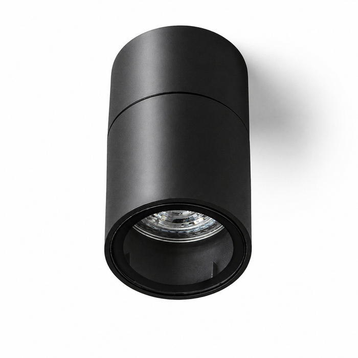 SORANO kültéri mennyezeti lámpa a Bazzikoshop kínálatában, Rendl Light, fekete kivitelben GU10 foglalattal