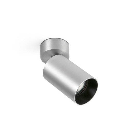 STAN Aluminum állítható beltéri fali és mennyezeti spotlámpa a Bazzikoshop kínálatában, Faro Barcelona, csiszolt alumínium kivitelben