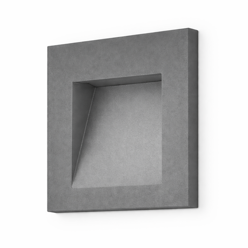 TESS SQ LED kültéri beltéri recessed fali lámpa a Bazzikoshop kínálatában, Rendl Light, antracitszürke kivitelben