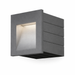 TESS SQ LED kültéri beltéri recessed fali lámpa oldalnézetben a Bazzikoshop kínálatában, Rendl Light