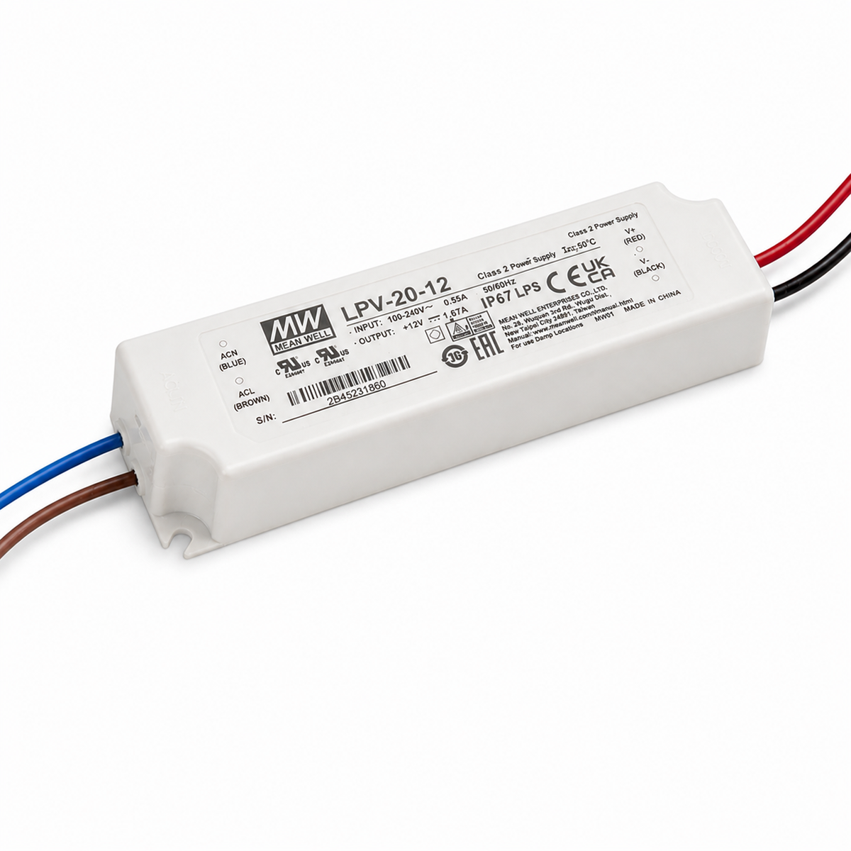 TRANSFORMER 12V DC IP67 trafó a Bazzikoshop kínálatában, Rendl Light, kültéri világításhoz