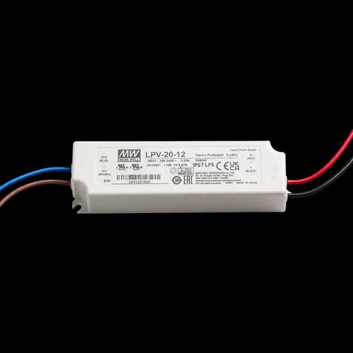 TRANSFORMER 12V DC IP67 tápegység műszaki adatlapja a Bazzikoshop kínálatában, Rendl Light