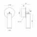 TURA fali lámpa méretrajza a Bazzikoshop kínálatában, Aromas del Campo, műszaki adatok